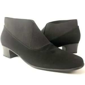 Sesto Meucci Yossi 9.5 N Ankle boots Waterproof Microfabric stretch black